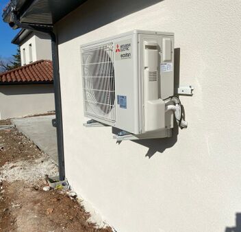 Chantier pompe à chaleur